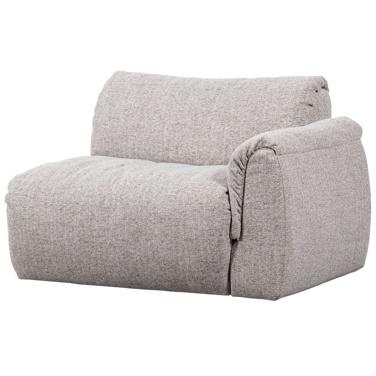 Baggy 1 Zits Element Met Arm Rechts Naturel Melange
