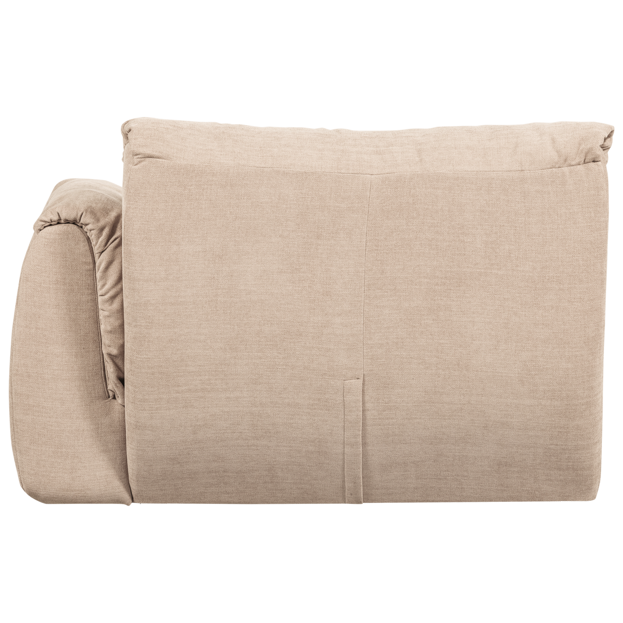 Baggy 1 Zits Element Met Arm Rechts Geweven Chenille Zand