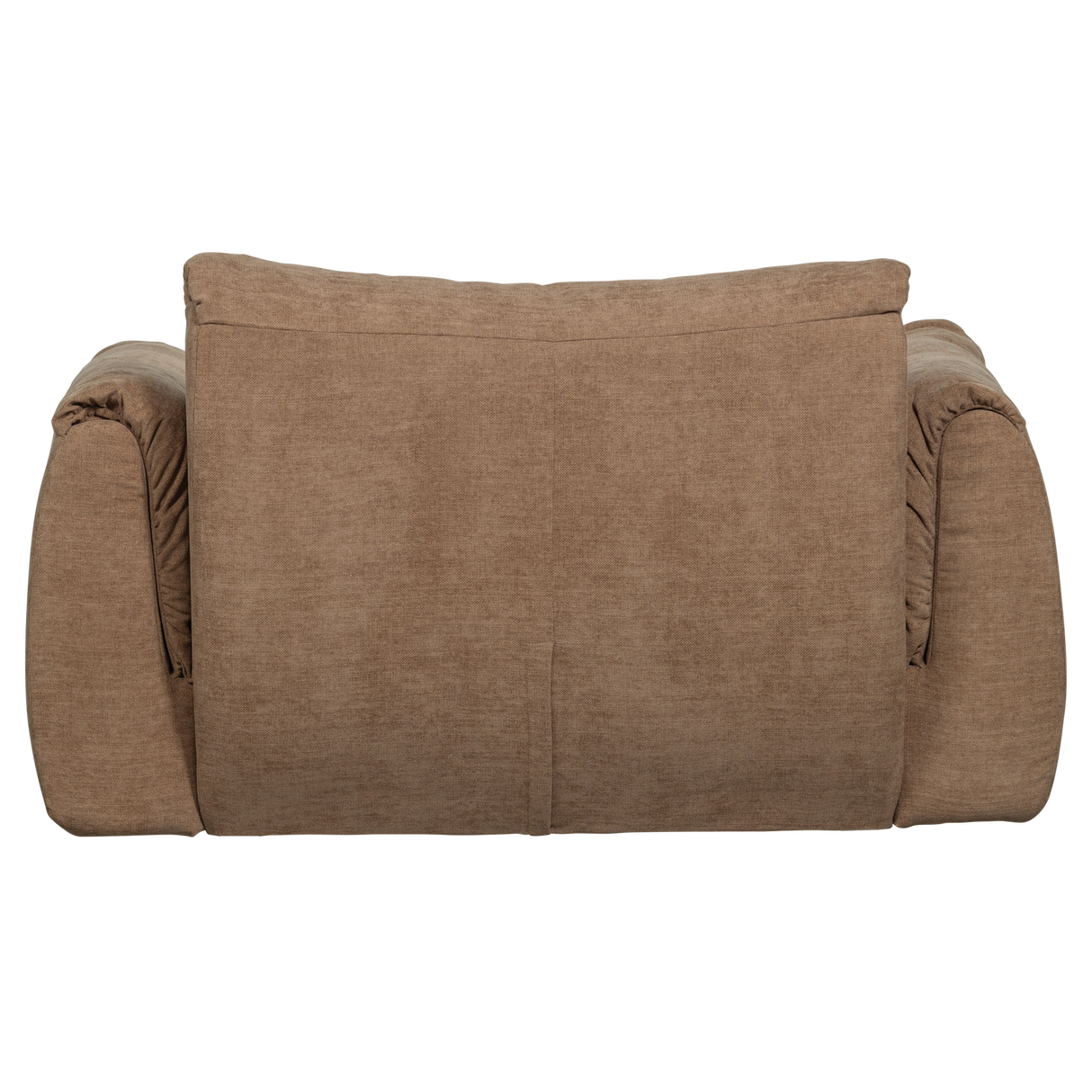 Baggy Loveseat Geweven Chenille Bruin
