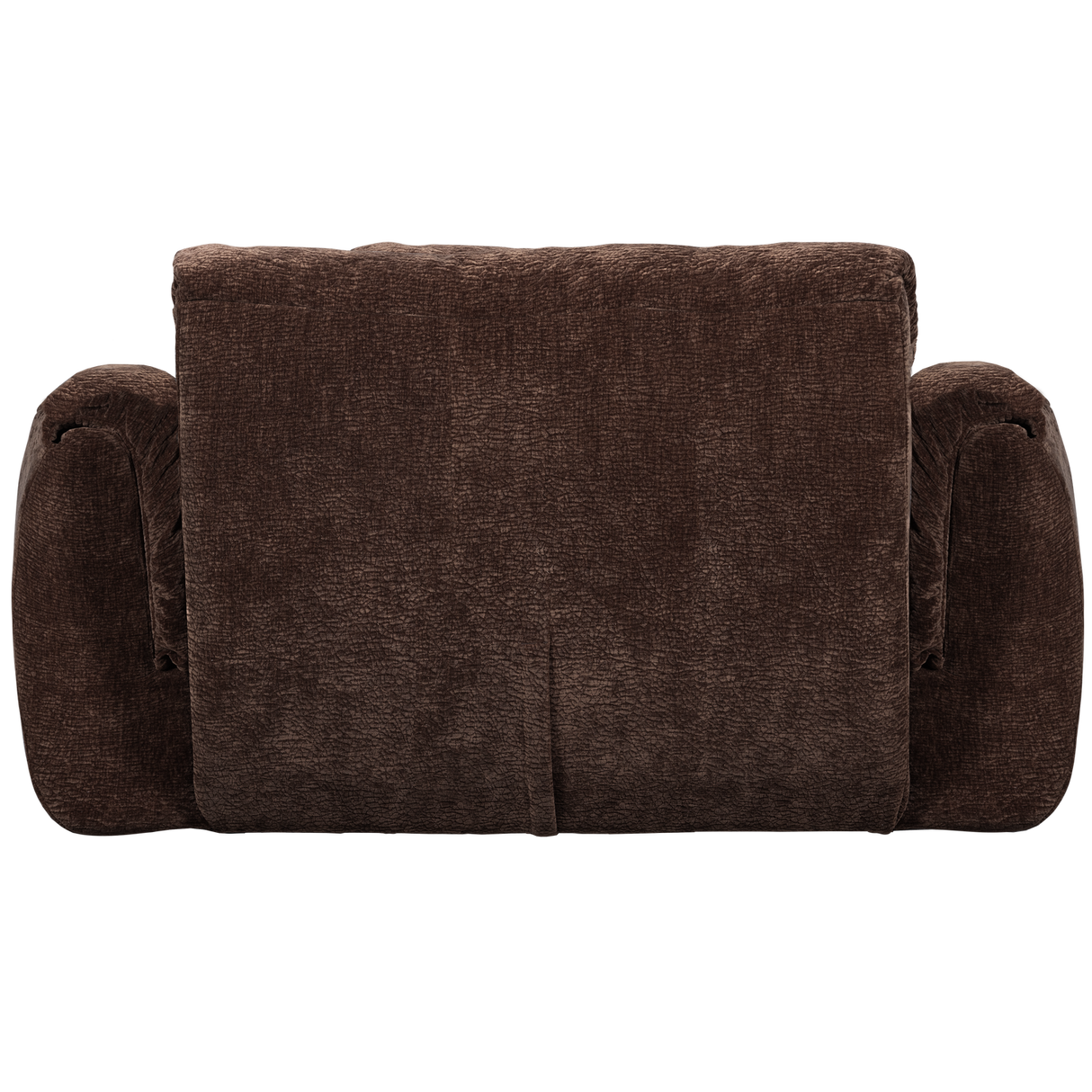 Baggy Loveseat 3 D Chenille Donkerbruin