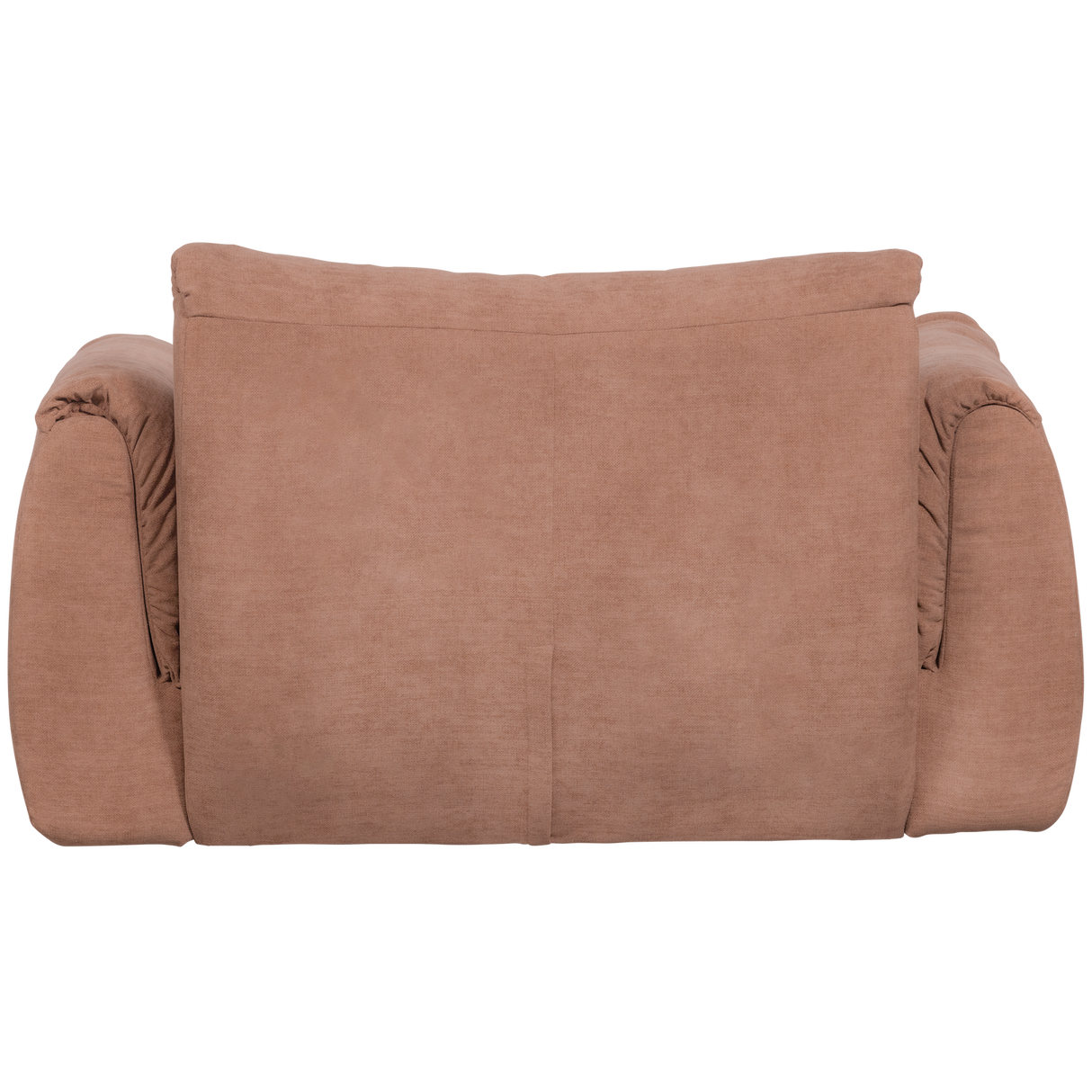 Baggy Loveseat Geweven Chenille Oud Roze