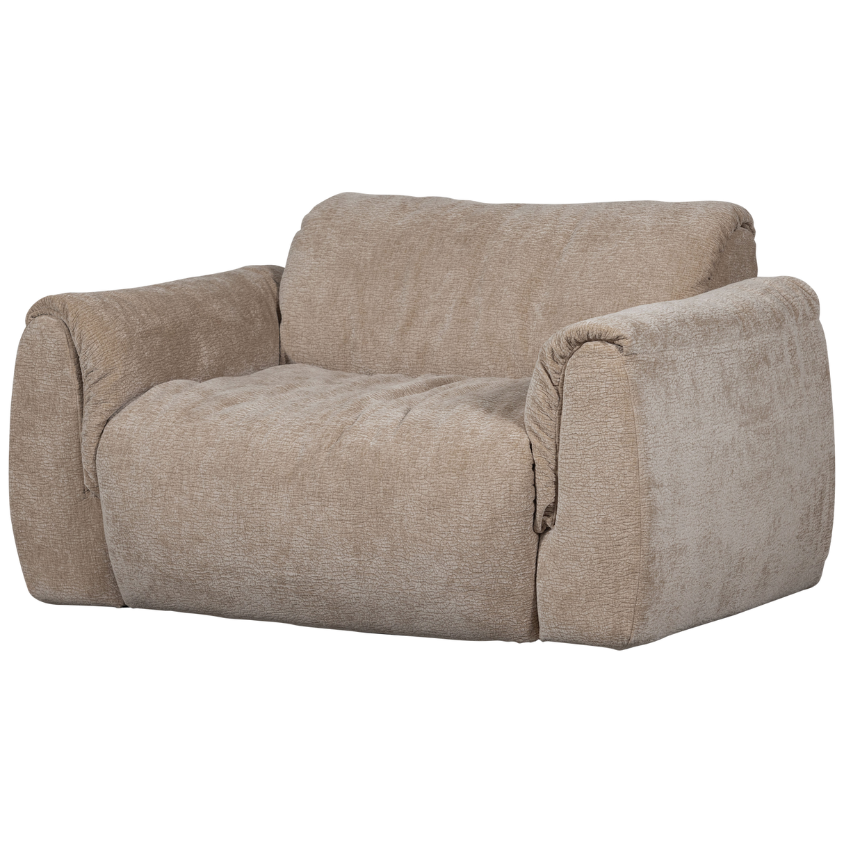 Baggy Loveseat 3 D Chenille Zand