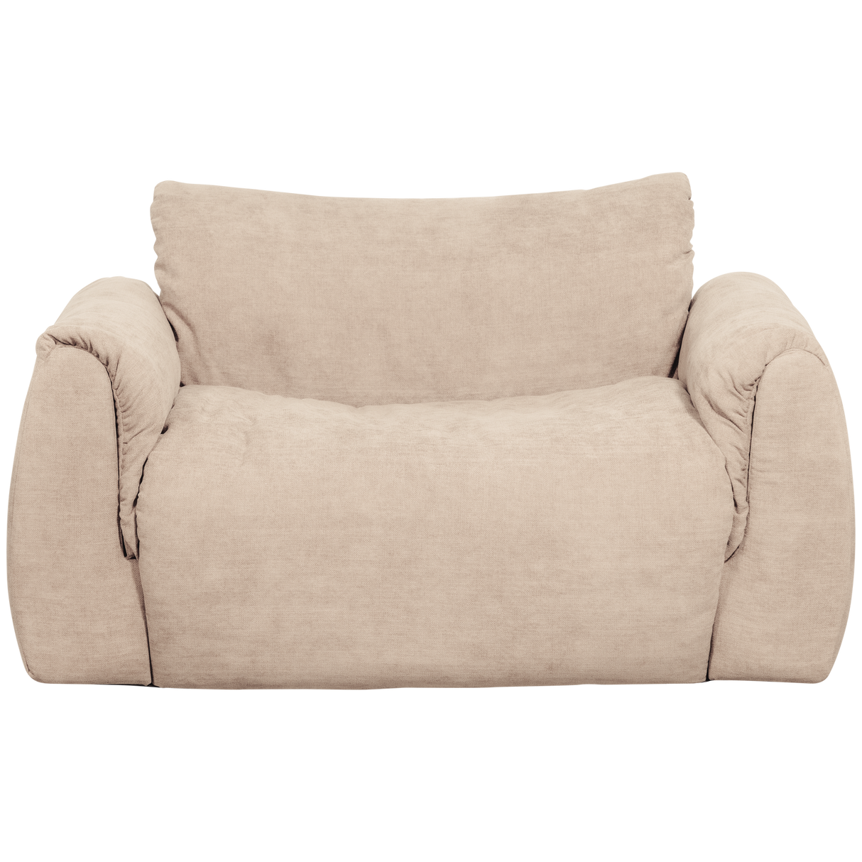 Baggy Loveseat Geweven Chenille Zand