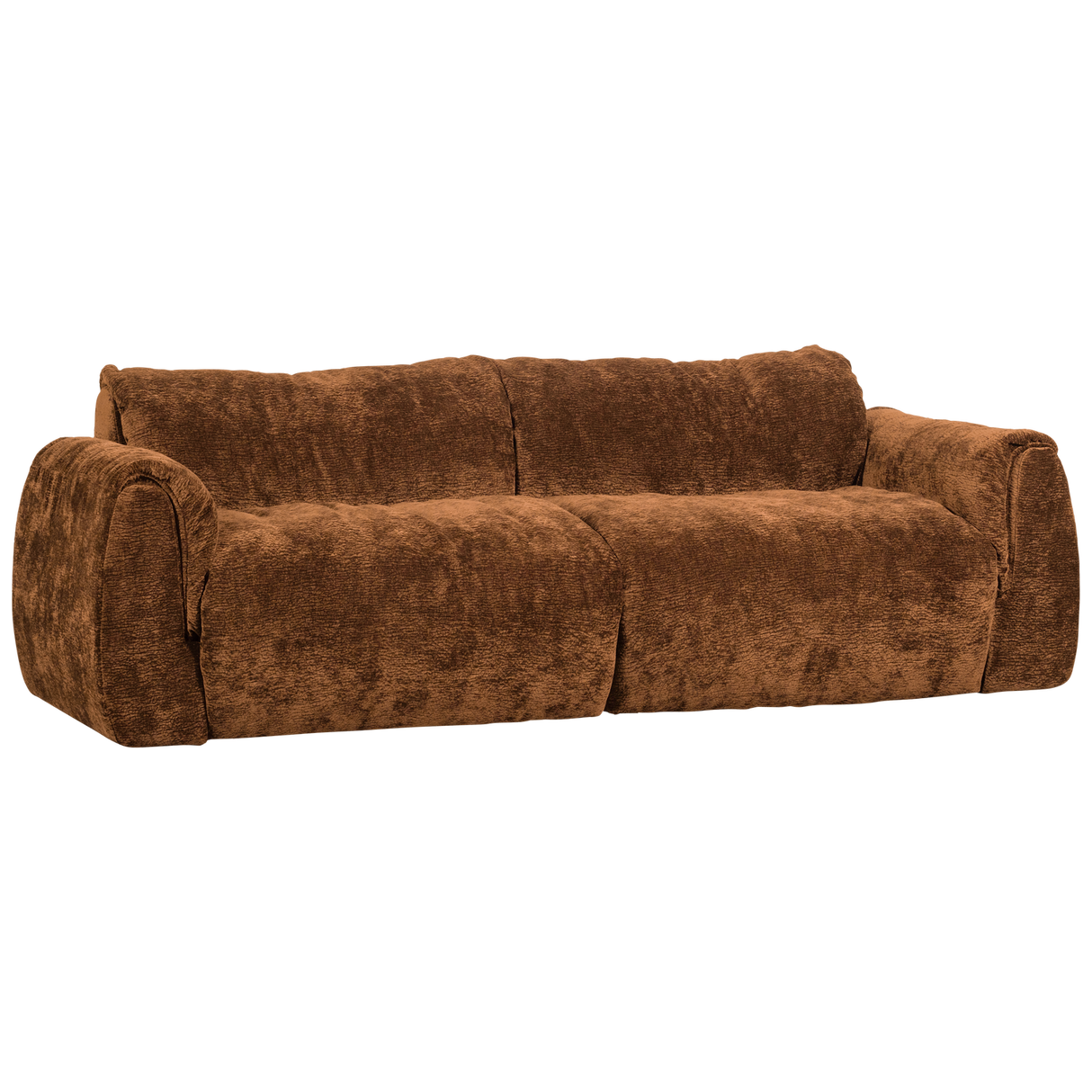 Baggy 2 Zits Bank 3 D Chenille Middenbruin