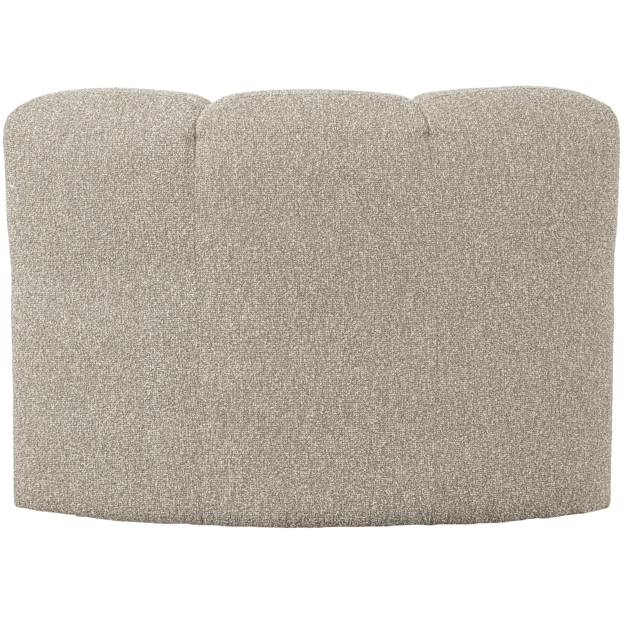 Mojo Eetbankje Hoek Met Rugleuning Boucle Beige Melange