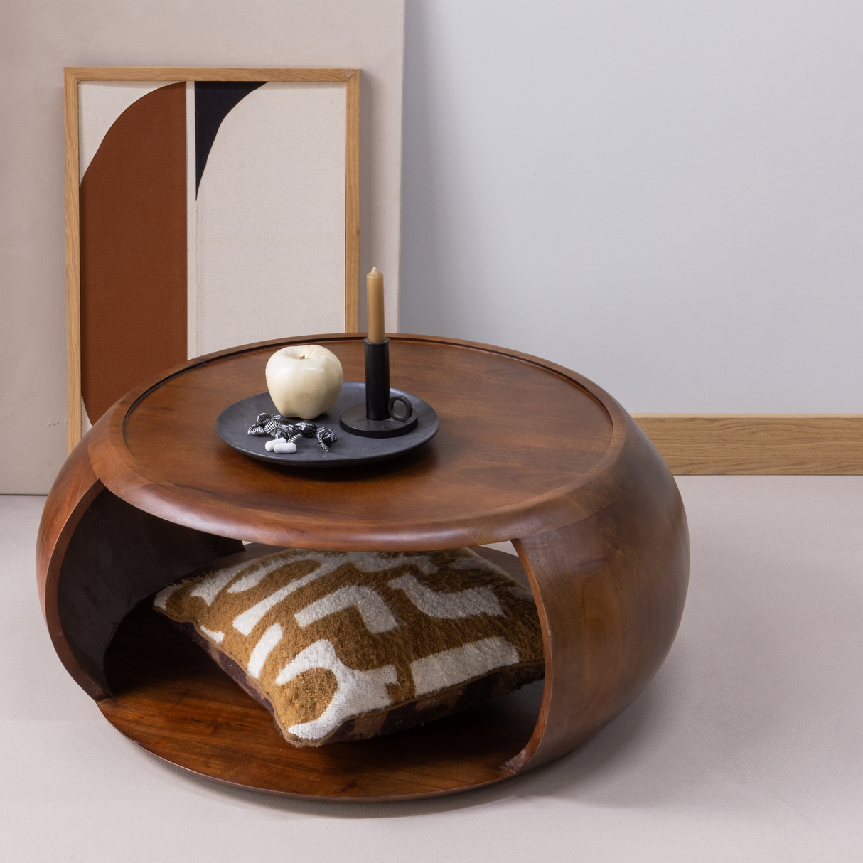 Cole Salontafel Mango Hout Bruin