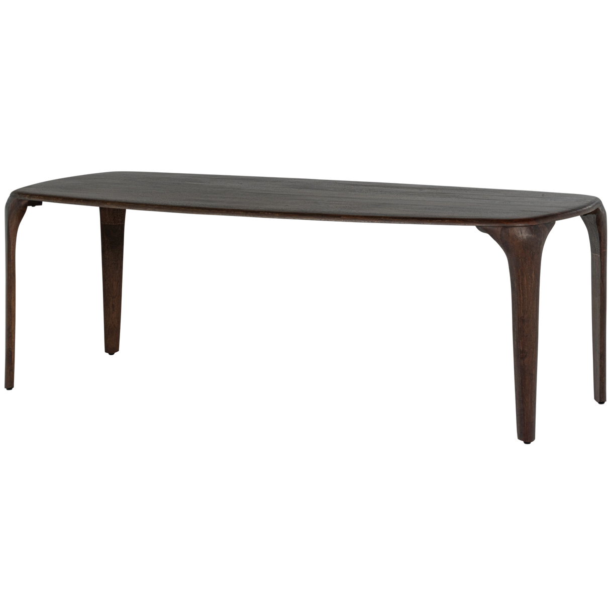 Fiore Eettafel Mango Hout Donkerbruin 230x95 Cm