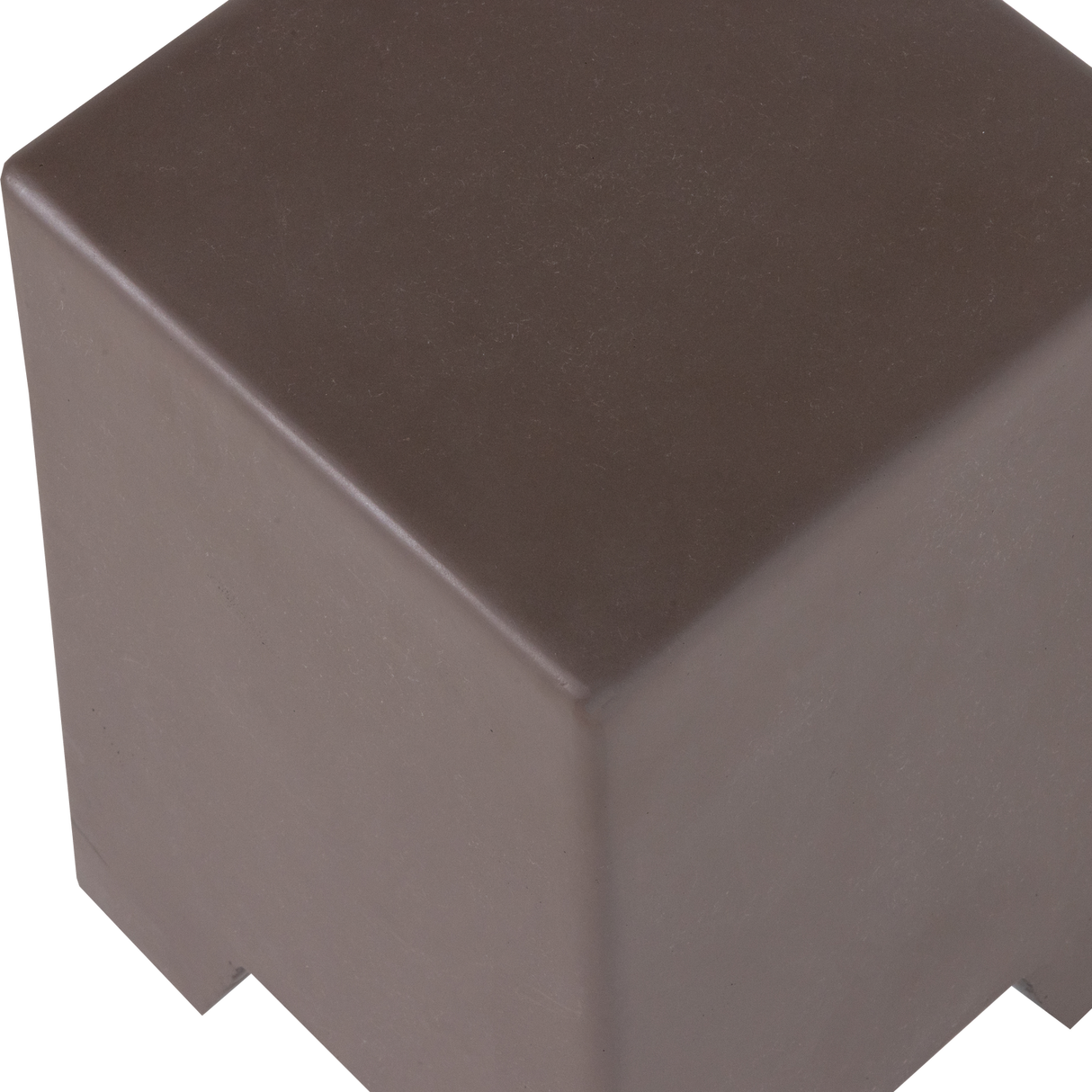 Zina Bijzettafel Hoog Cement Bruin