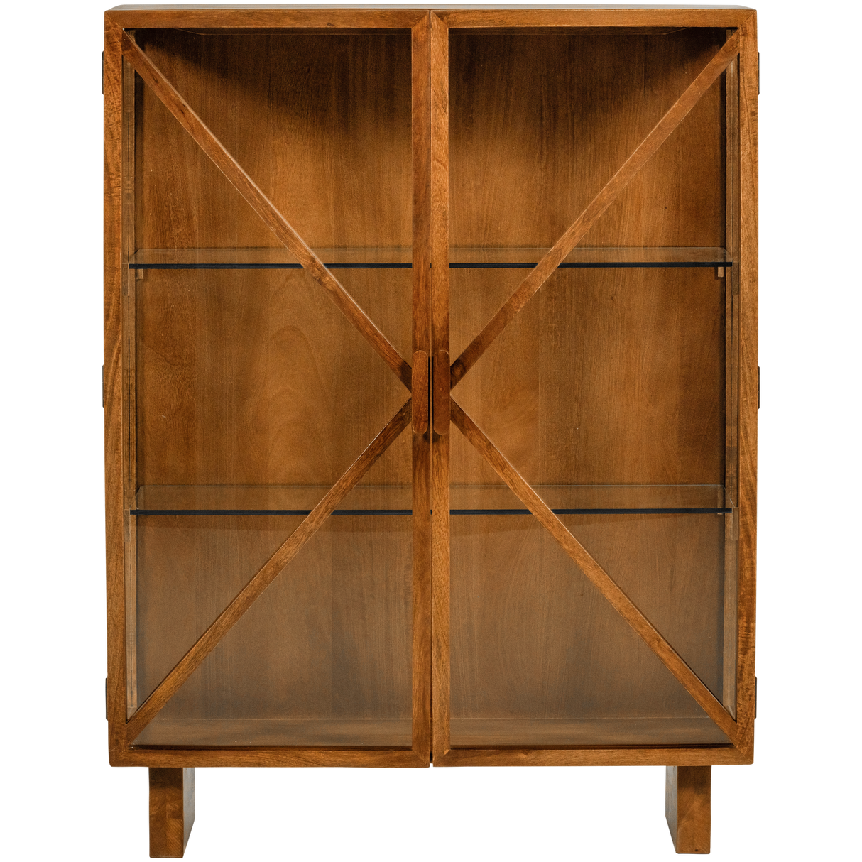 Kella 2 Deurs Kast Mango Hout Naturel