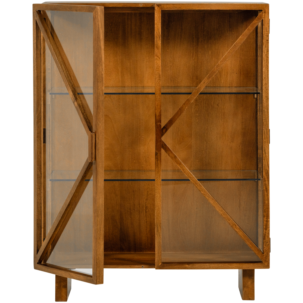Kella 2 Deurs Kast Mango Hout Naturel