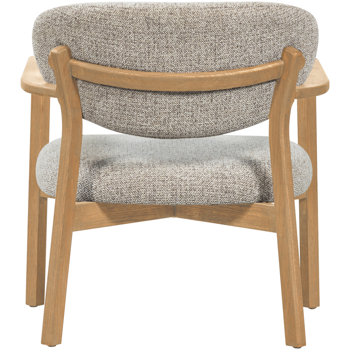 Udar Fauteuil Naturel Met Houten Frame Naturel