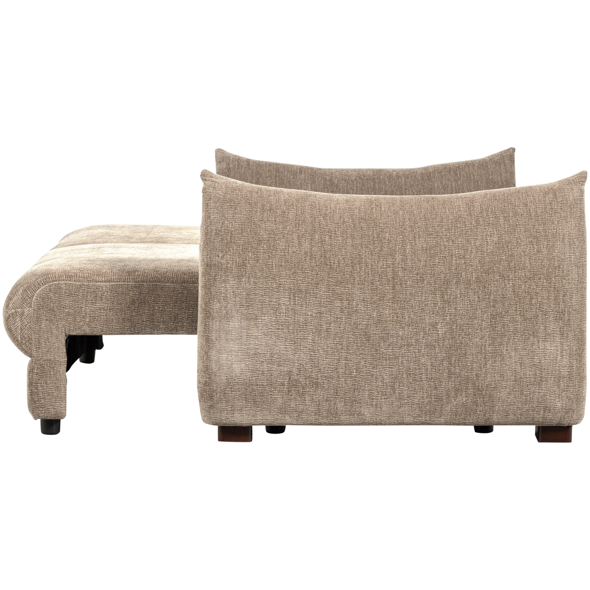 Jonne 3 Zits Slaapbank Chenille Naturel
