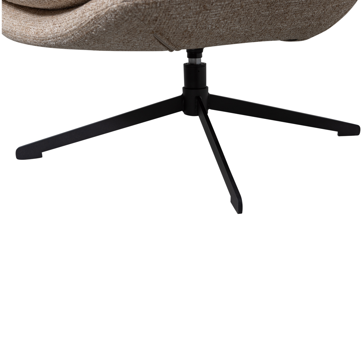 Milaro Draaifauteuil Naturel Melange