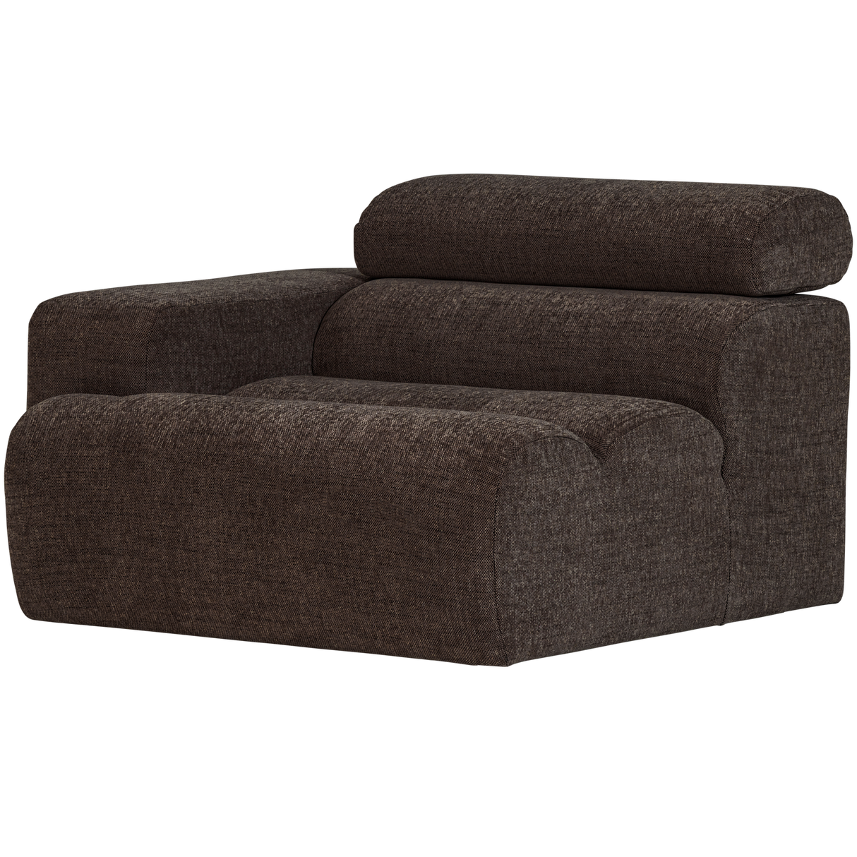 Novi 1 Zits Element Arm Links Donkerbruin Melange