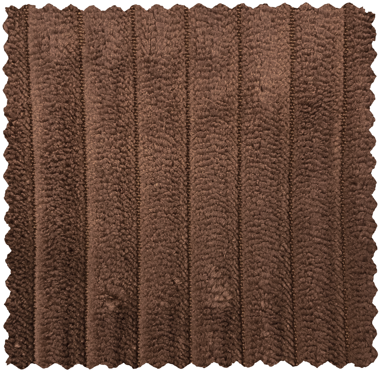 Novi Chaise Longue Bank Links Ribstof Mokkabruin