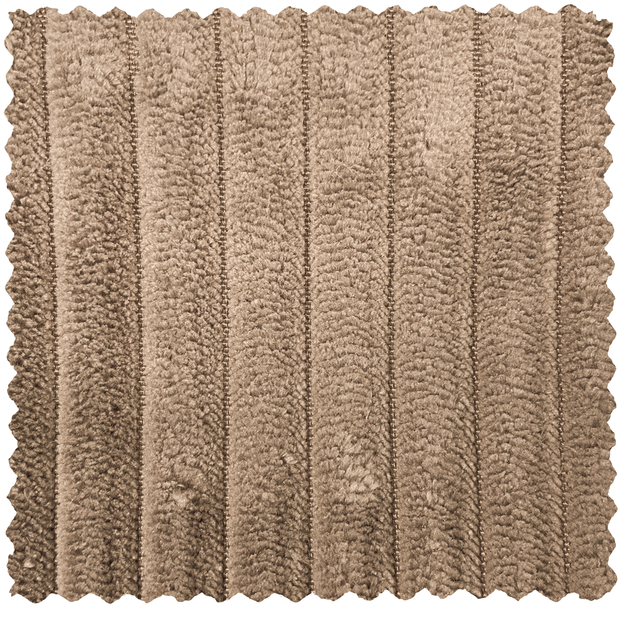 Novi Chaise Longue Bank Rechts Ribstof Taupe