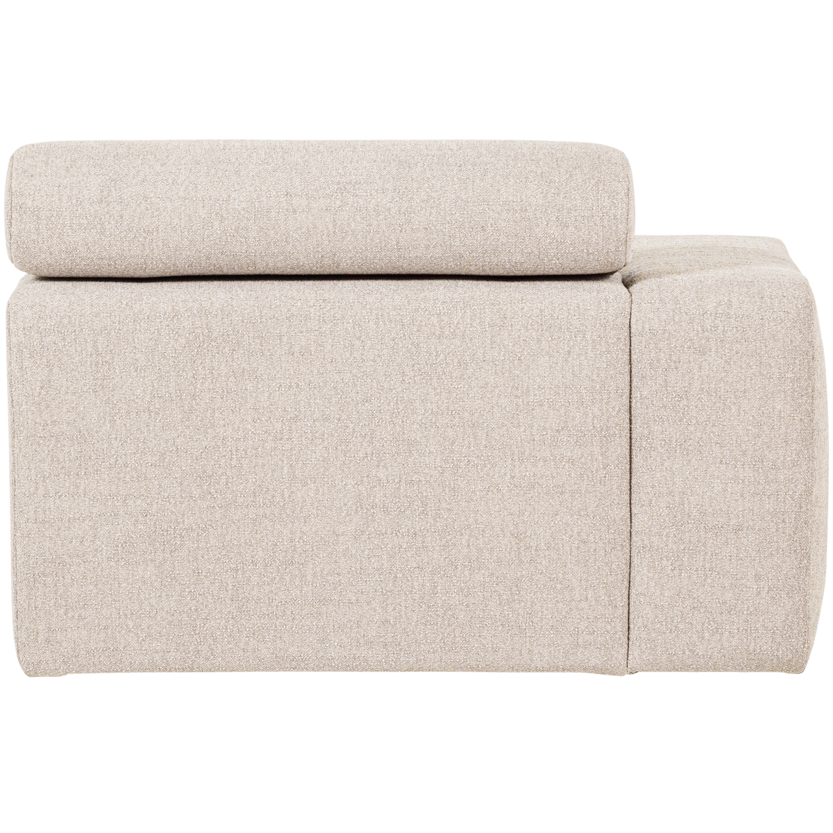 Novi Chaise Longue Element Arm Links Boucle Naturel