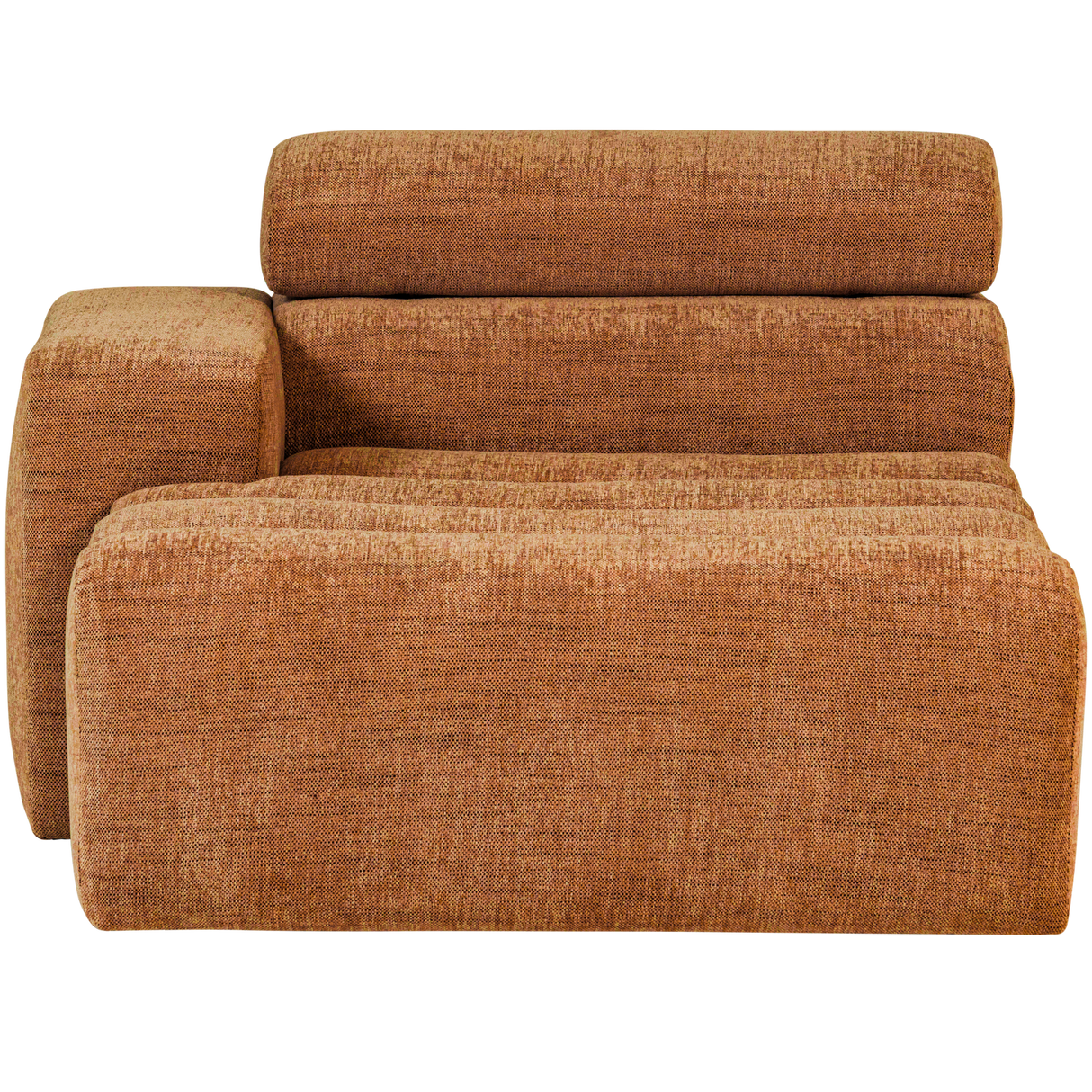 Novi Chaise Longue Element Arm Links Oranje Melange