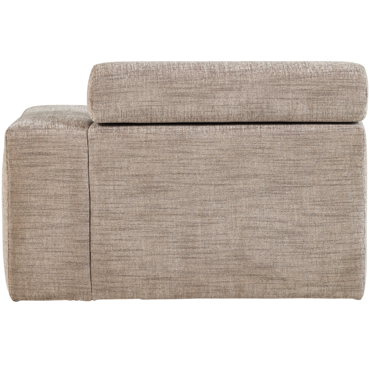 Novi Chaise Longue Element Arm Rechts Naturel Melange