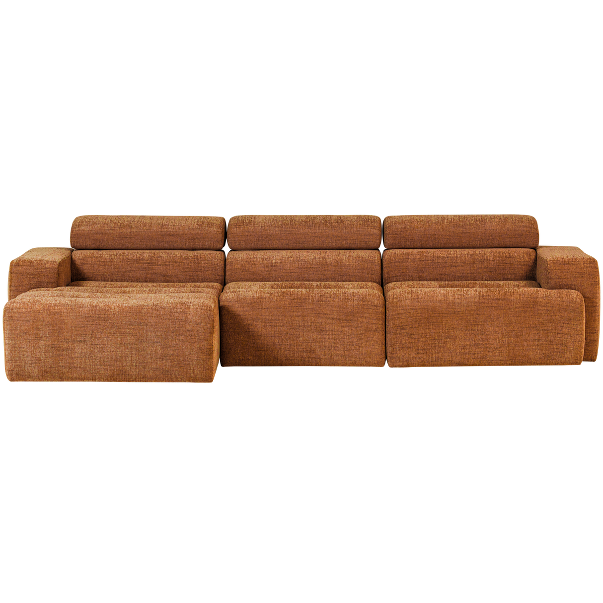 Novi Chaise Longue Bank Links Oranje Melange