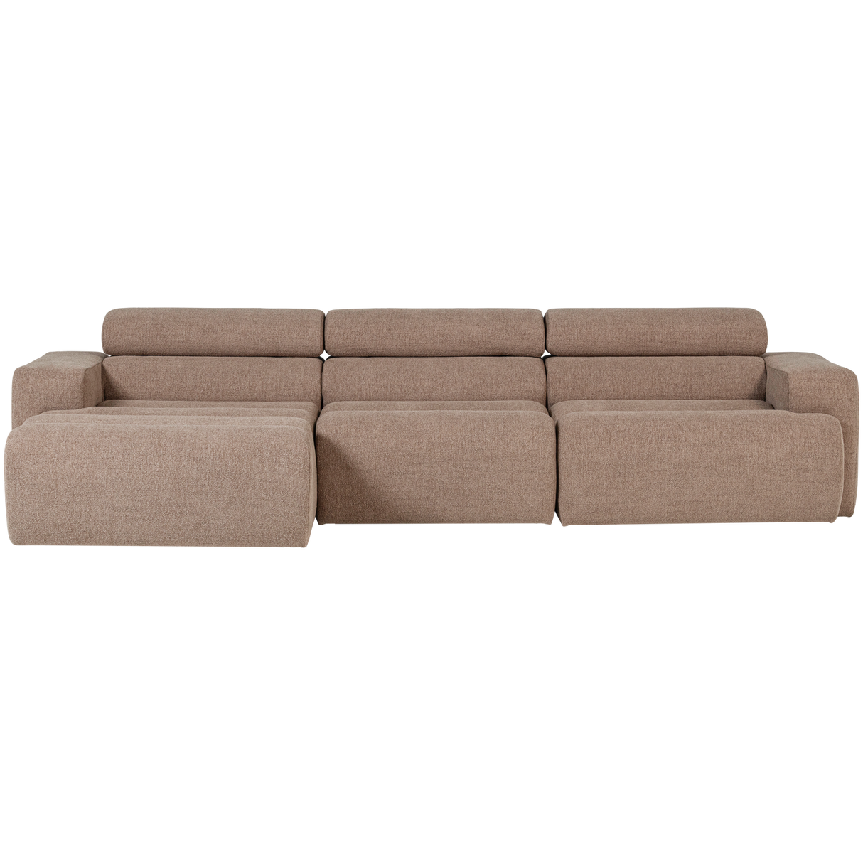 Novi Chaise Longue Bank Links Boucle Taupe
