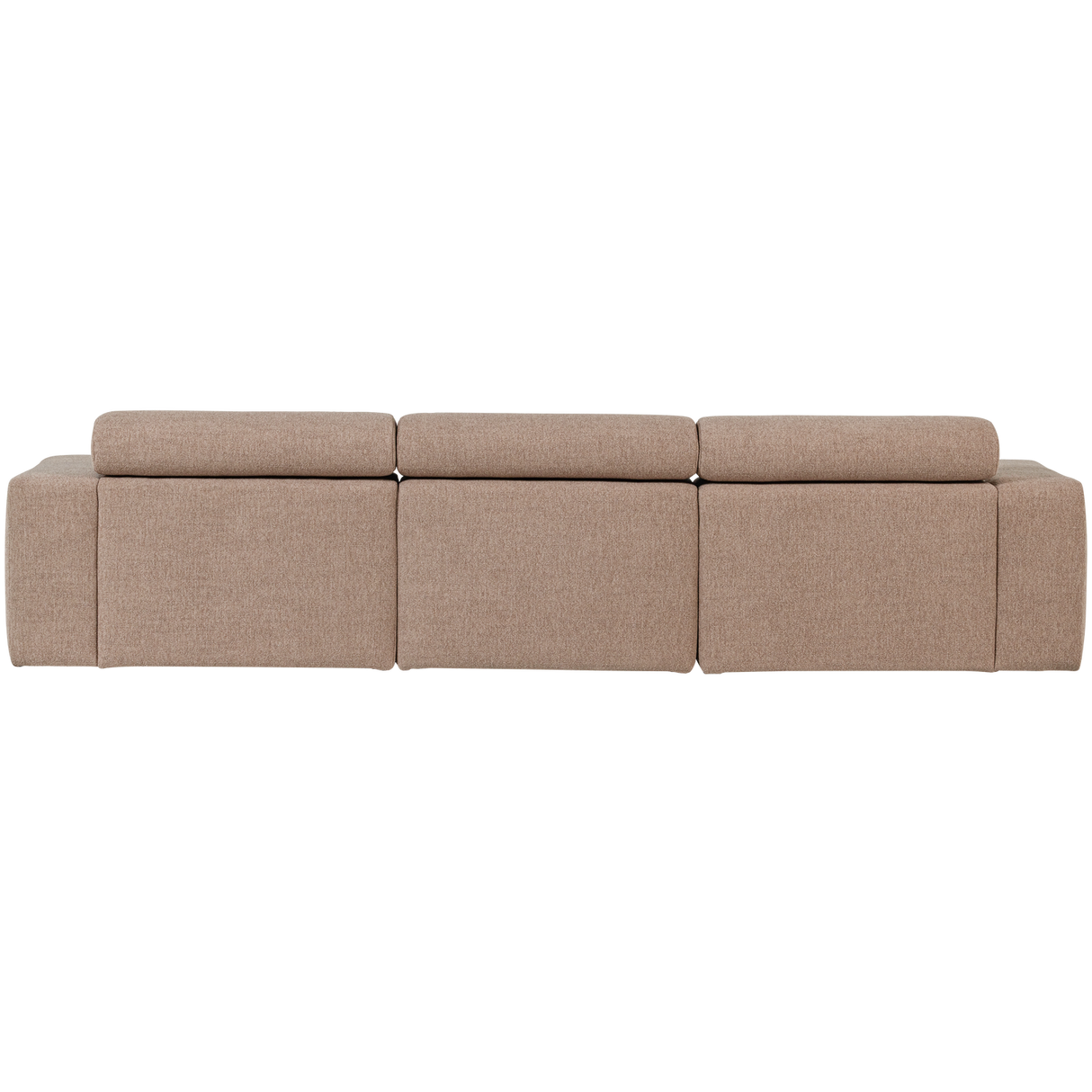 Novi Chaise Longue Bank Links Boucle Taupe