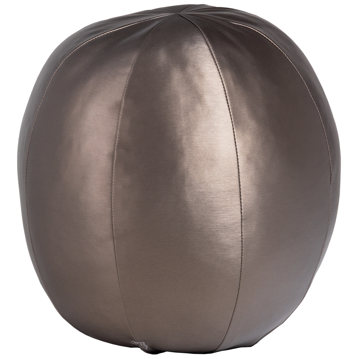Rodeo Bal Kussen Groot Metallic Koper Bruin