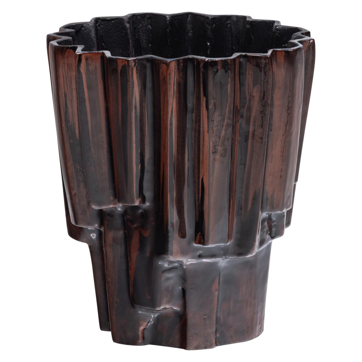 Drava Pot Aluminium Bruin