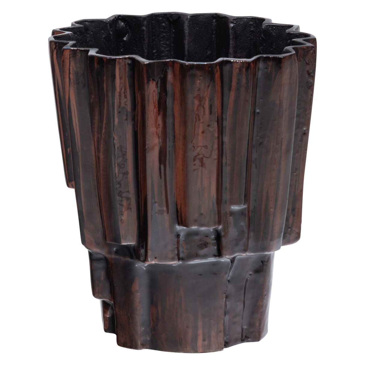 Drava Pot Aluminium Bruin