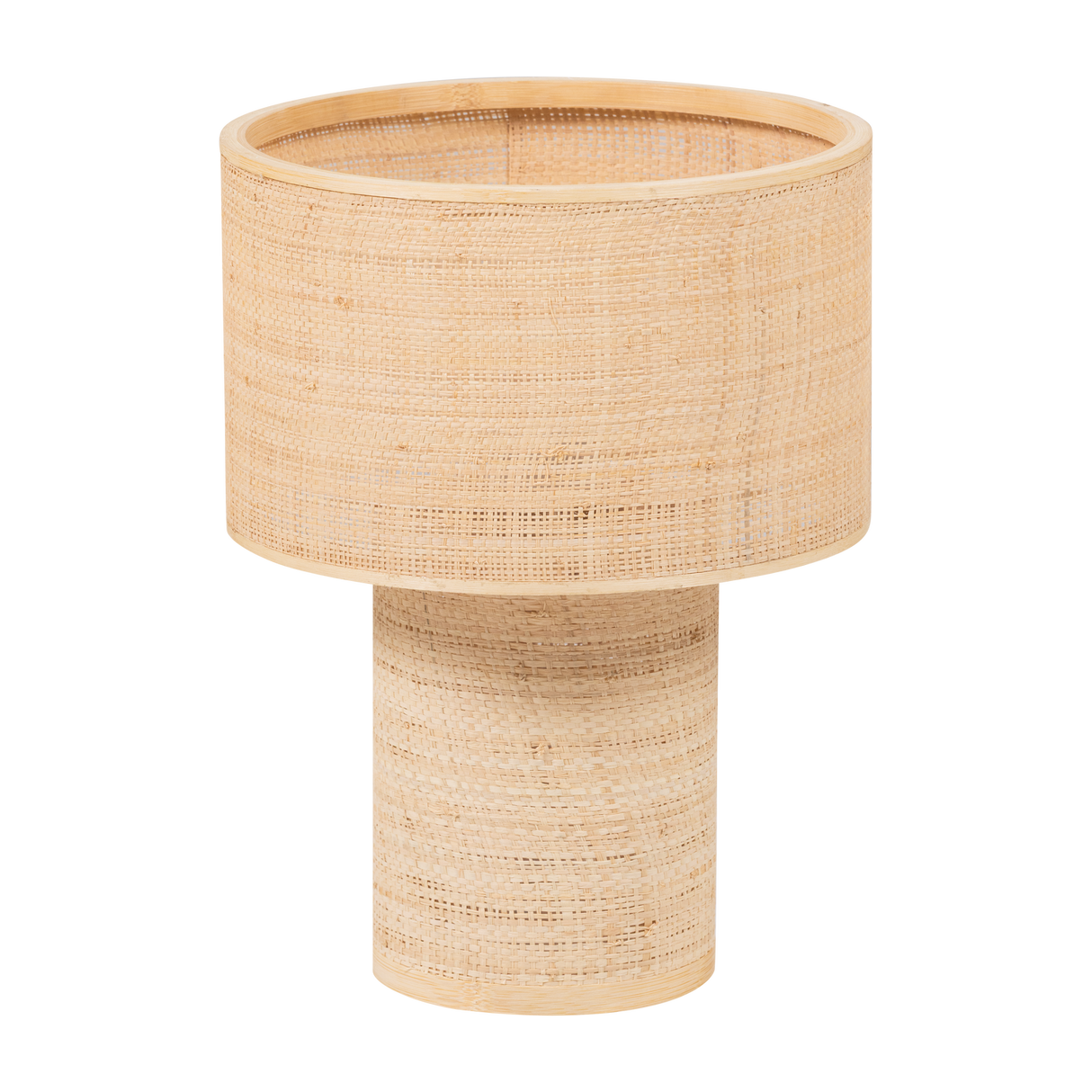 Syro Tafellamp Raffia Naturel 38 Xo28 Cm
