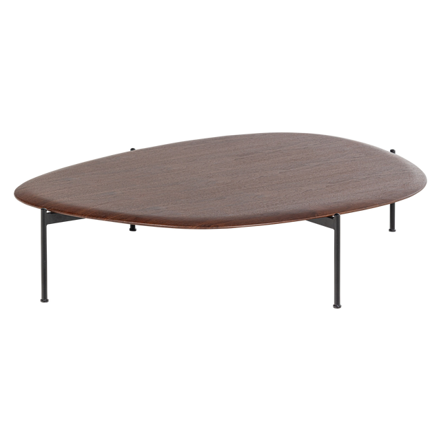 Kota Salontafel 26 X121 X79 Cm Mdf/Fineer Bruin