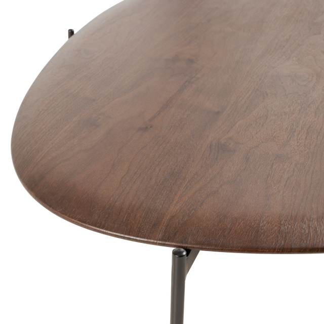 Kota Salontafel 26 X121 X79 Cm Mdf/Fineer Bruin