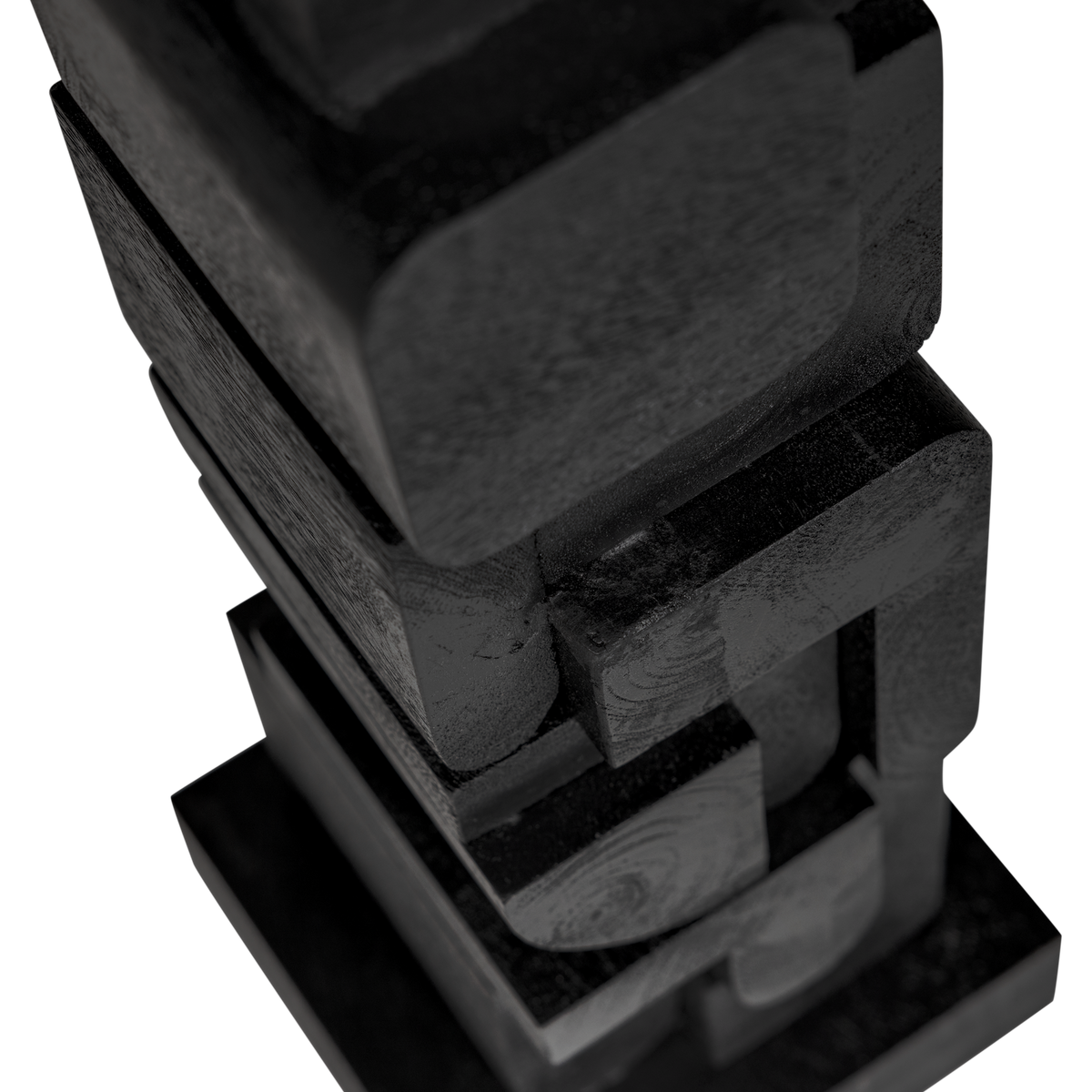 Isan Sculptuur Ornament Hout Zwart