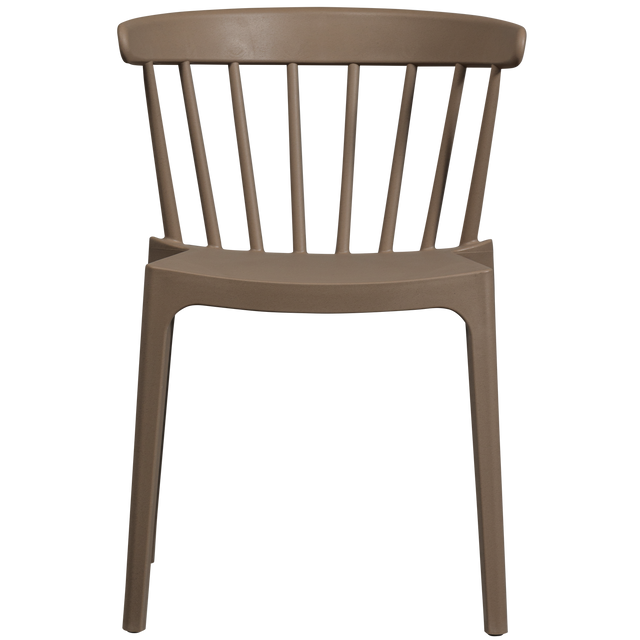 Bliss Tuinstoel Met Spijlen Bruin Melange