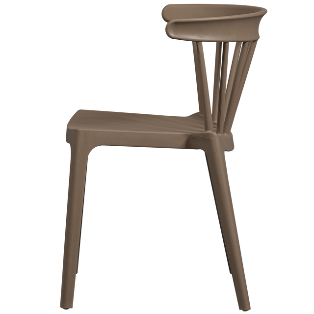 Bliss Tuinstoel Met Spijlen Bruin Melange