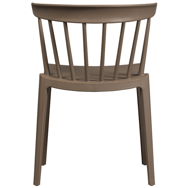 Bliss Tuinstoel Met Spijlen Bruin Melange