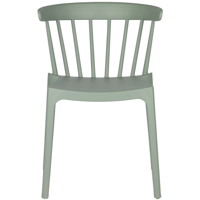 Bliss Tuinstoel Met Spijlen Kunststof Jadegroen van WOOOD – Luxe comfort op maat van PureWonen. Vraag naar de beste prijs.