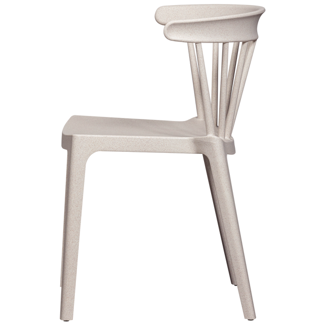 Bliss Tuinstoel Met Spijlen Off White Melange