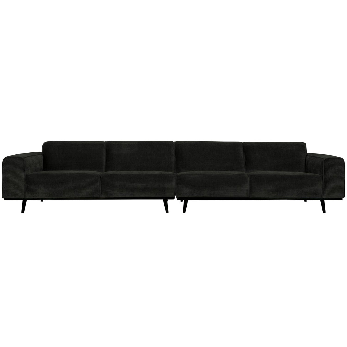 Statement Xl 4 Zits Bank 372 Cm Ribstof Grafiet