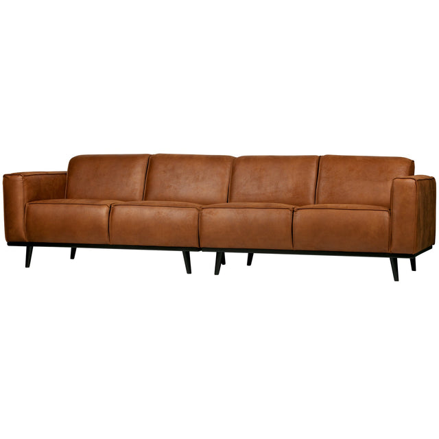 Statement 4 Zits Bank 280 Cm Ecoleer Cognac