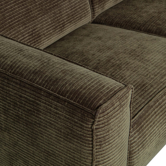 Statement 4 Zits Bank 280 Cm Ribstof Warm Groen