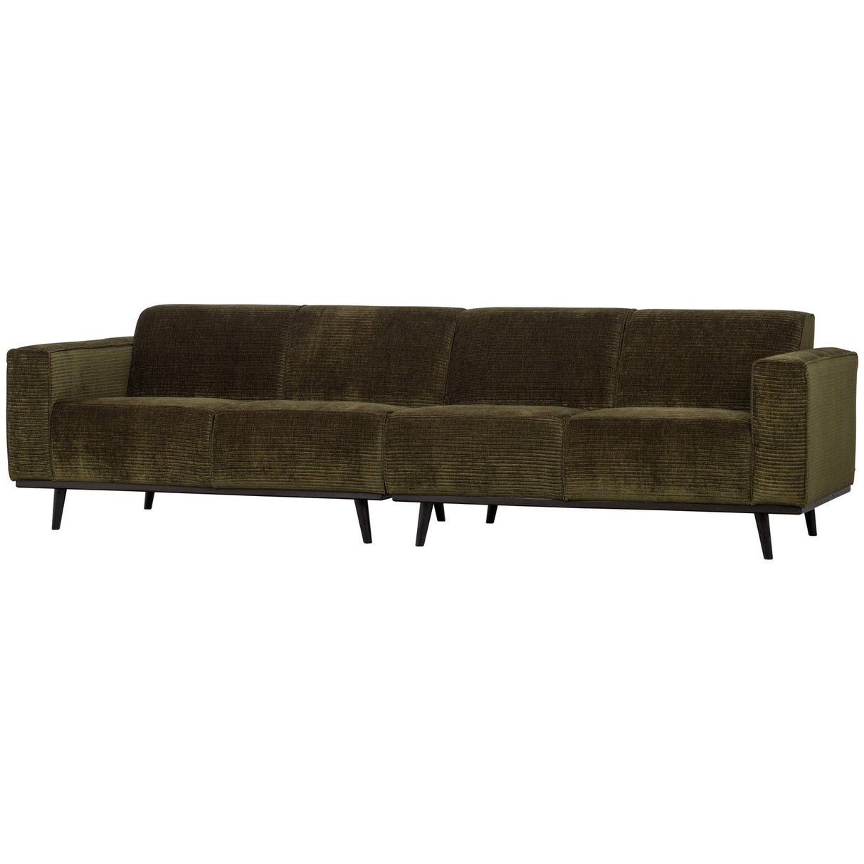 Statement 4 Zits Bank 280 Cm Ribstof Warm Groen