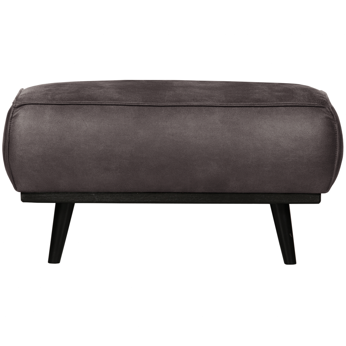 Statement Hocker Ecoleer Donkergrijs