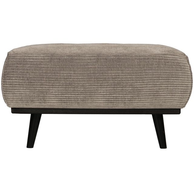 Statement Hocker Ribstof Clay