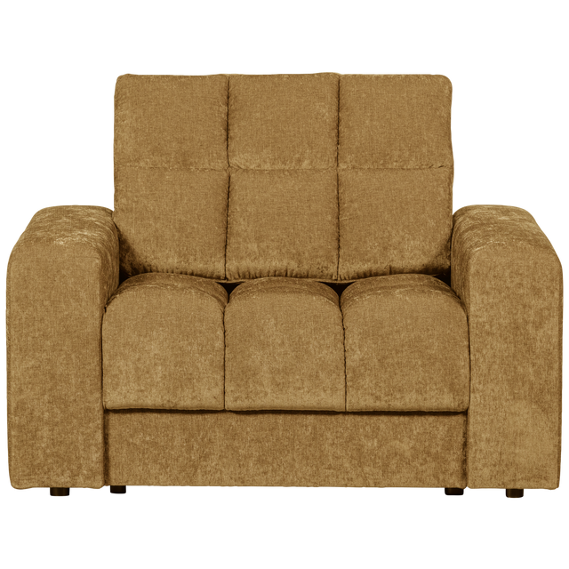 Second Date Fauteuil Vintage Goud van WOOOD – Luxe comfort op maat van PureWonen. Vraag naar de beste prijs.