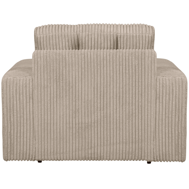 Second Date Fauteuil Grove Ribstof Travertin van WOOOD – Luxe comfort op maat van PureWonen. Vraag naar de beste prijs.