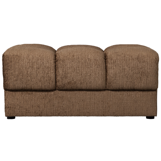 Second Date Hocker Structure Velvet Brass van WOOOD – Luxe comfort op maat van PureWonen. Vraag naar de beste prijs.