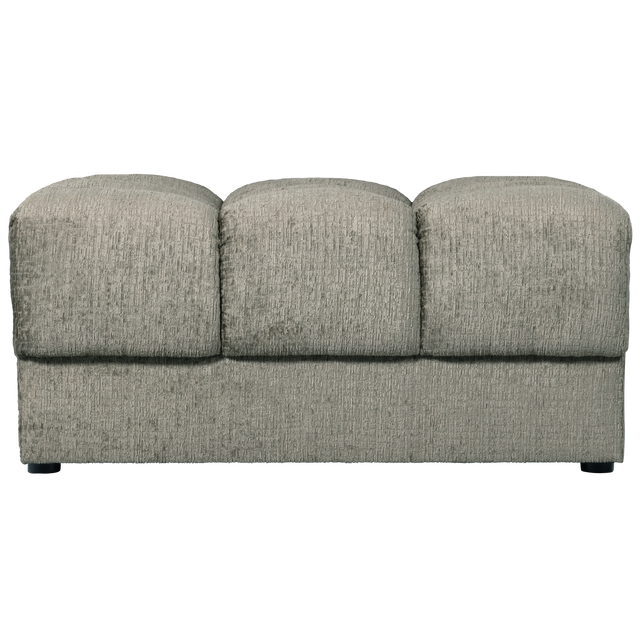 Second Date Hocker Structure Velvet Frost van WOOOD – Luxe comfort op maat van PureWonen. Vraag naar de beste prijs.