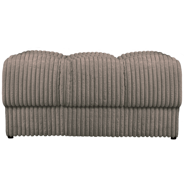 Second Date Hocker Grove Ribstof Mud van WOOOD – Luxe comfort op maat van PureWonen. Vraag naar de beste prijs.