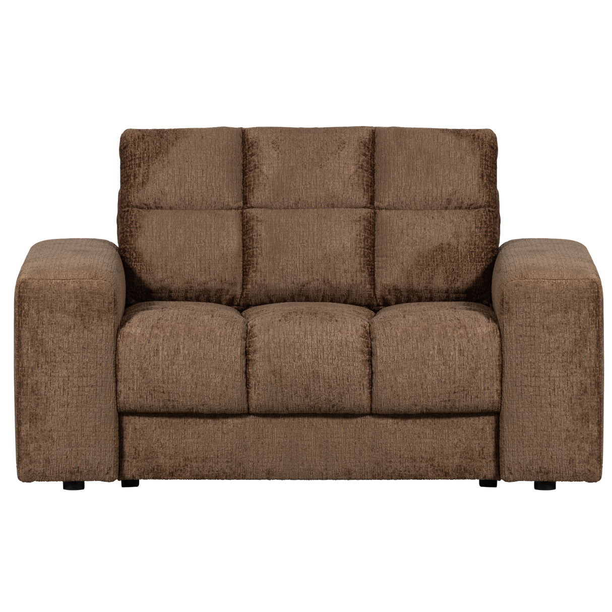 Second Date Loveseat Structure Velvet Brass van WOOOD – Luxe comfort op maat van PureWonen. Vraag naar de beste prijs.